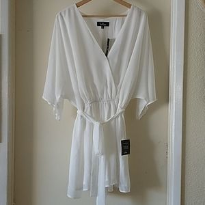White women's romper